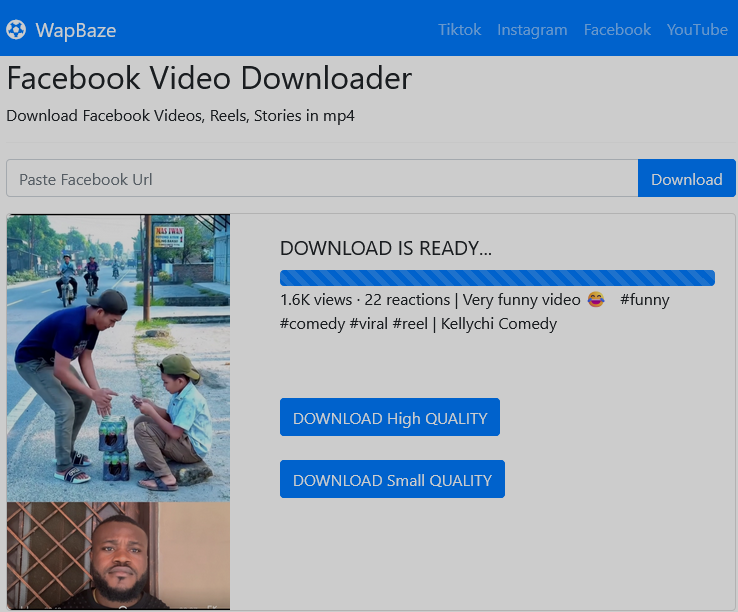 Facebook Video Downloader 